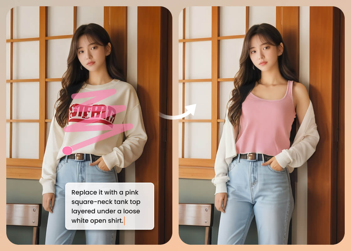 BeautyPlus AI Clothes Changer