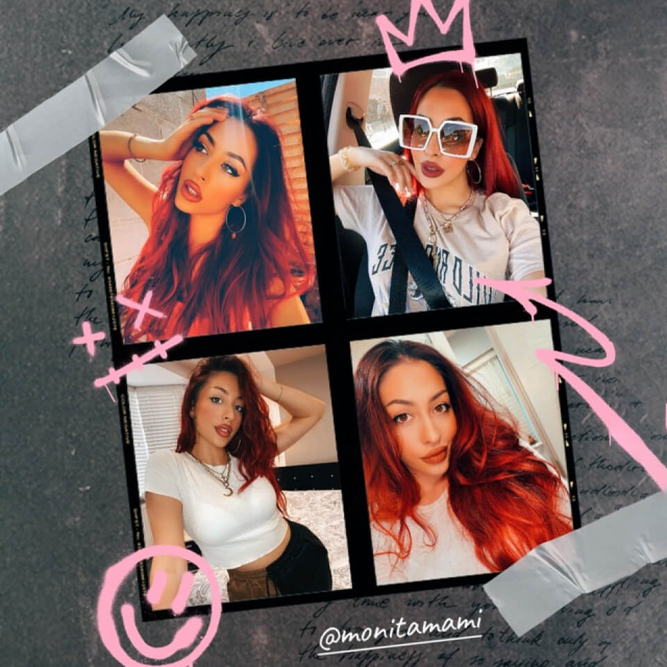 Photo and video templates in BeautyPlus editor