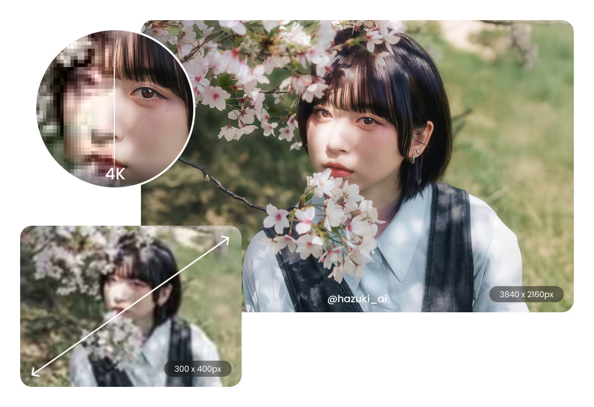 BeautyPlus AI 이미지 업스케일러