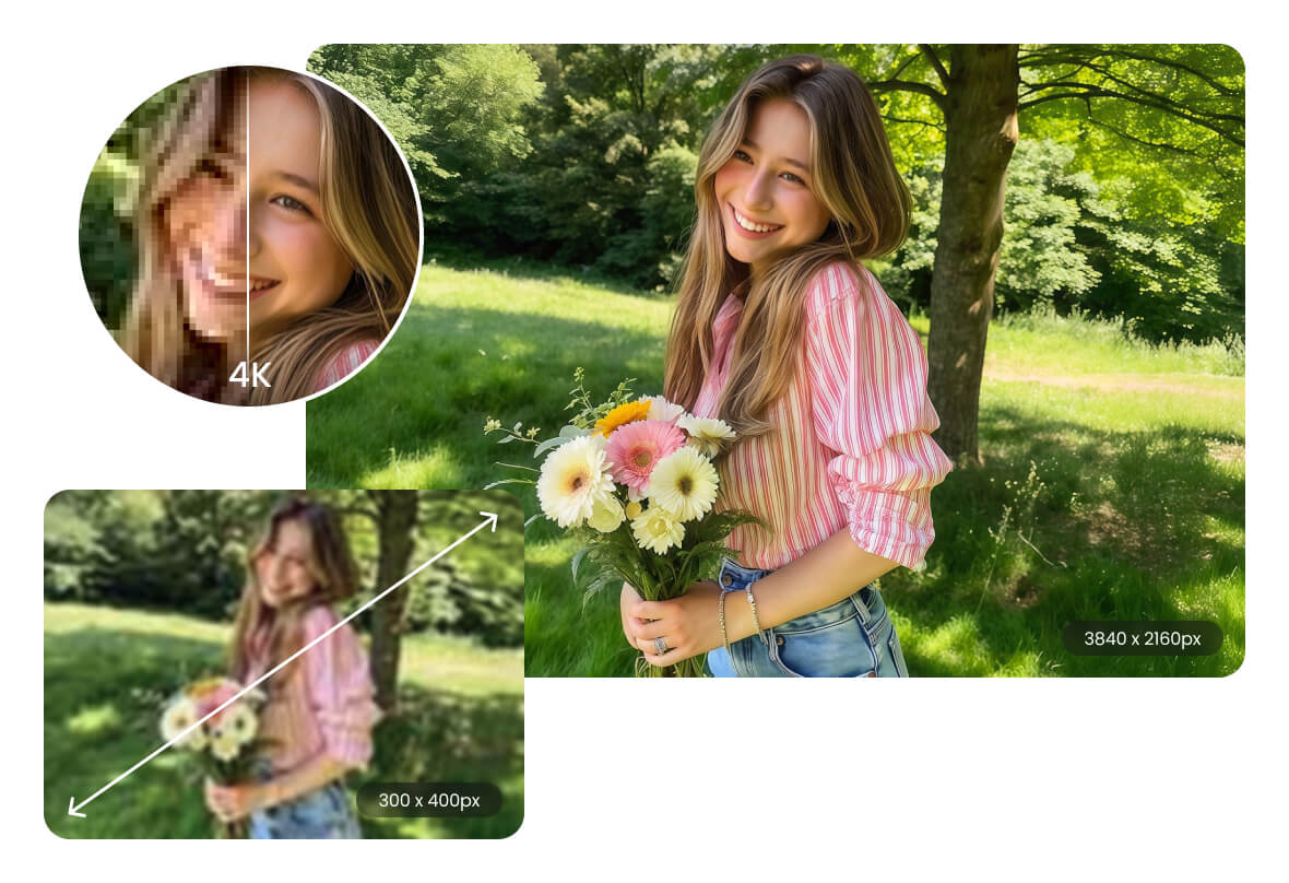 Escalador de imágenes de BeautyPlus